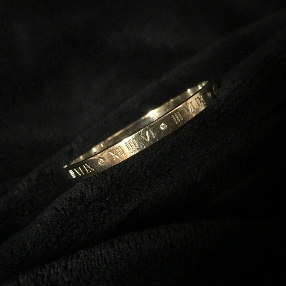 Roman numeral bracelet